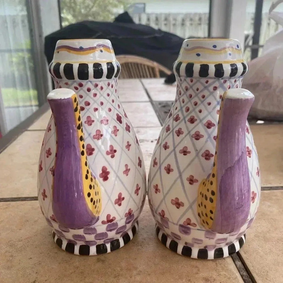 Vintage Shabby Chic Farmhouse Style Candlestick Holders - Picture 9 of 9